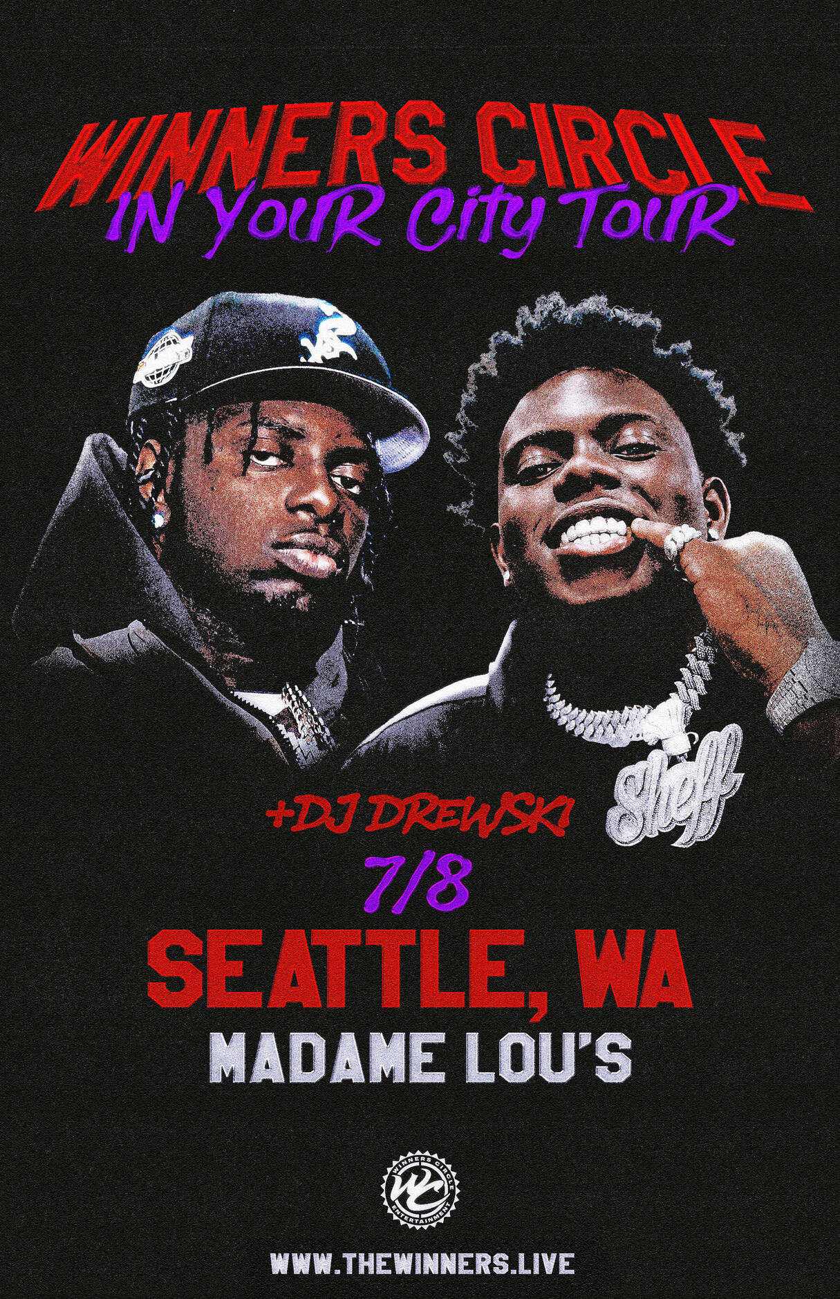 SEATTLE, WA The Winners Circle In Your City Tour